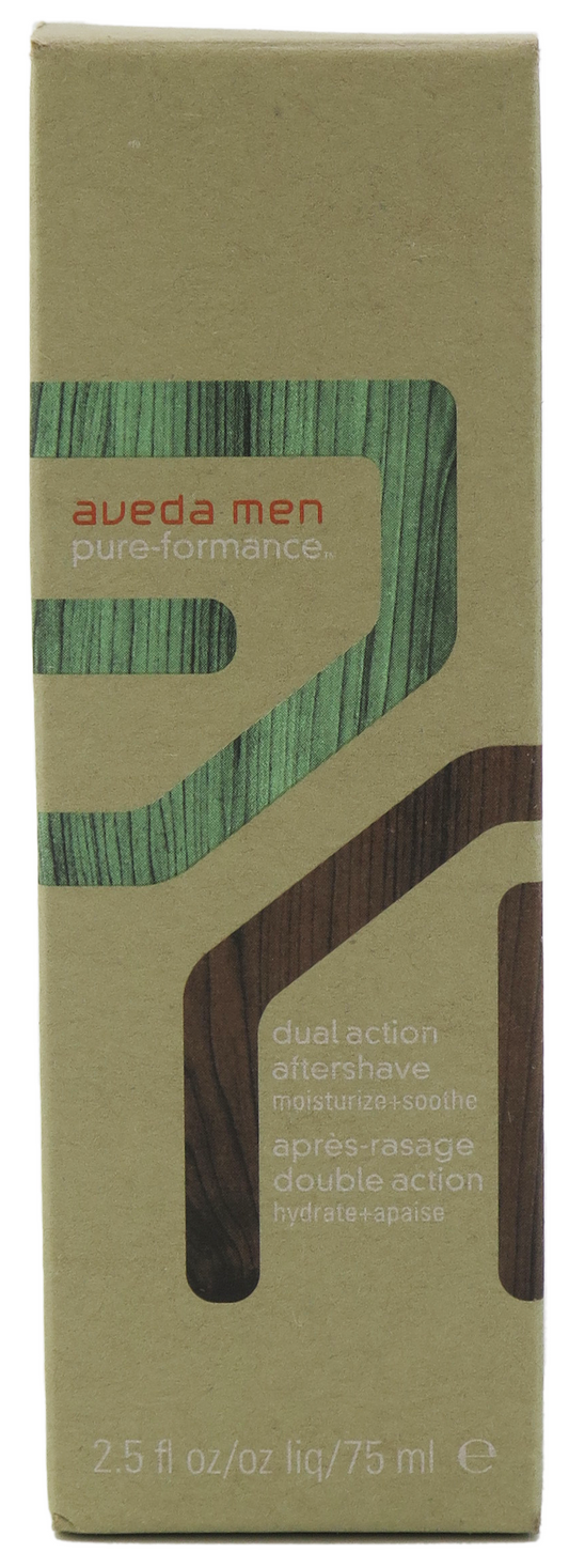 Aveda Men Pure Performance Dual Action Aftershave 2.5 Fl oz (Boxed)